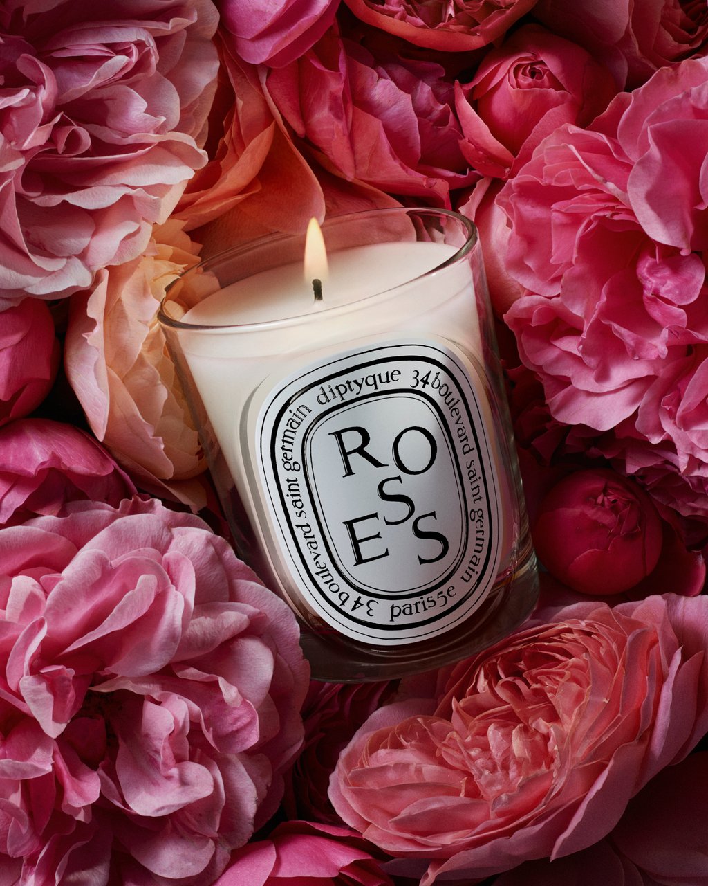 Roses (ローズ) キャンドルリッド ハーバリウム - クラシック