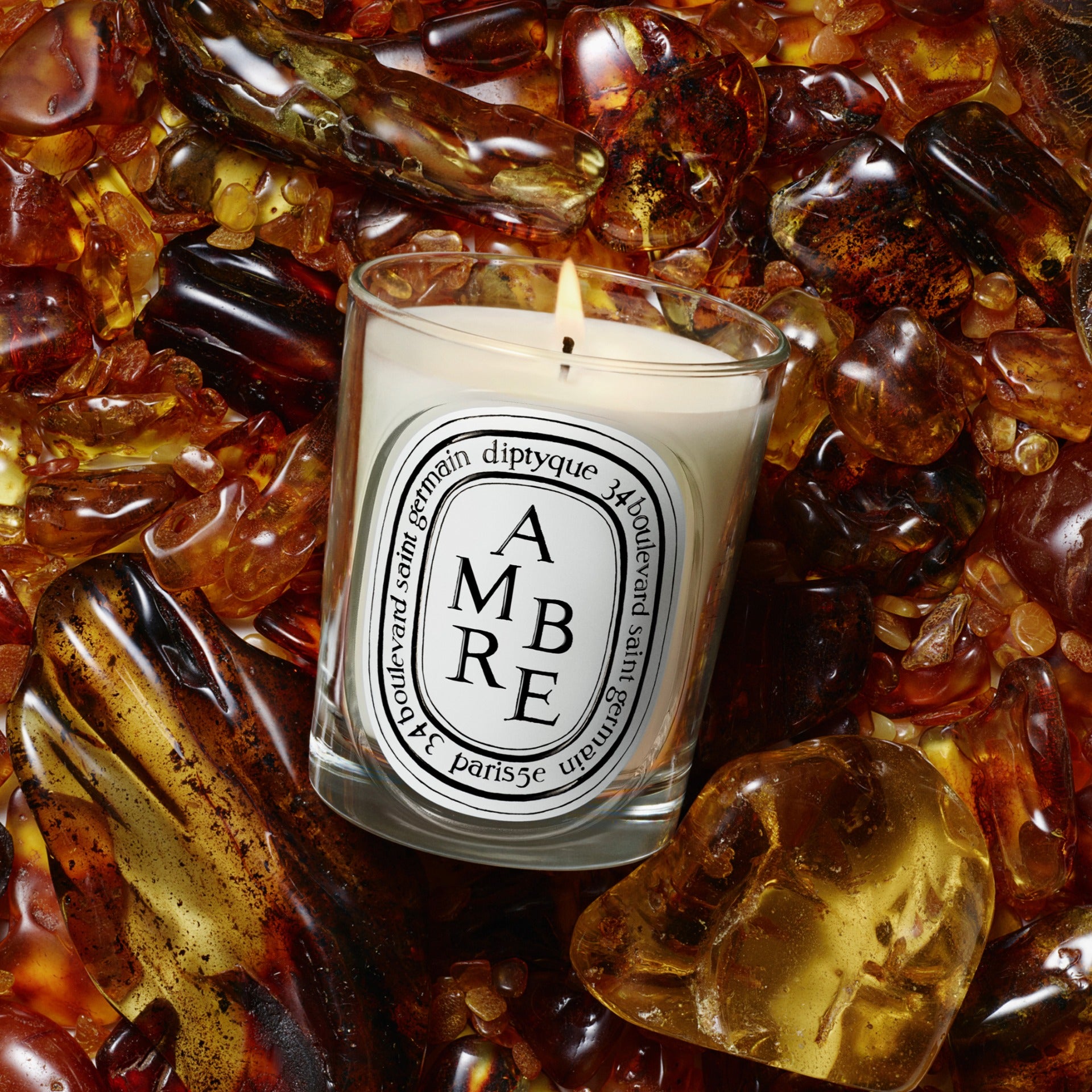 diptyque「テーパーキャンドル　べ・フドブワ・アンブル」3種類セット Ambre (アンブル) - フレグランス テーパーキャンドル – Diptyque Paris