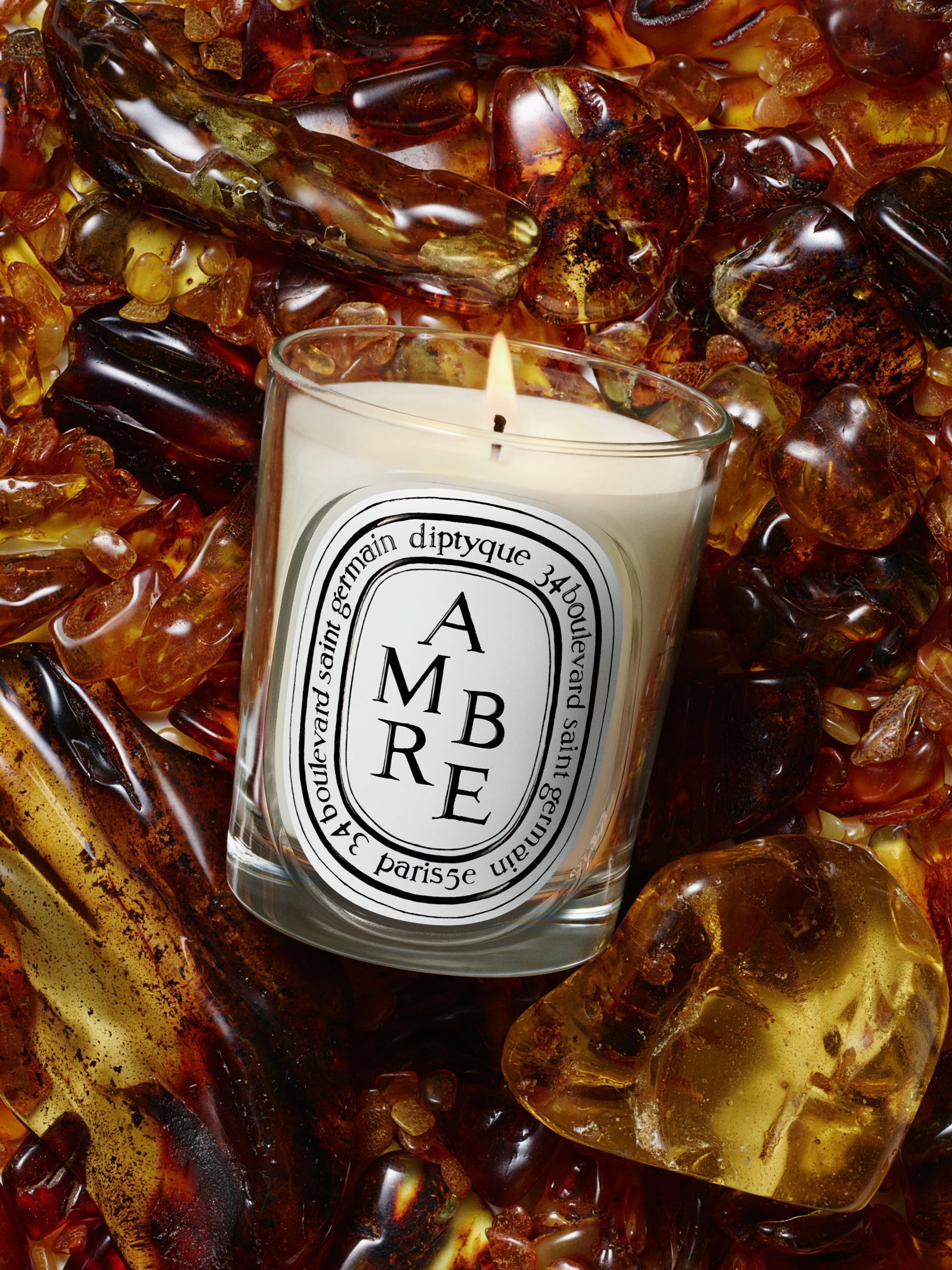 Ambre (アンブル) - クラシック キャンドル – Diptyque Paris