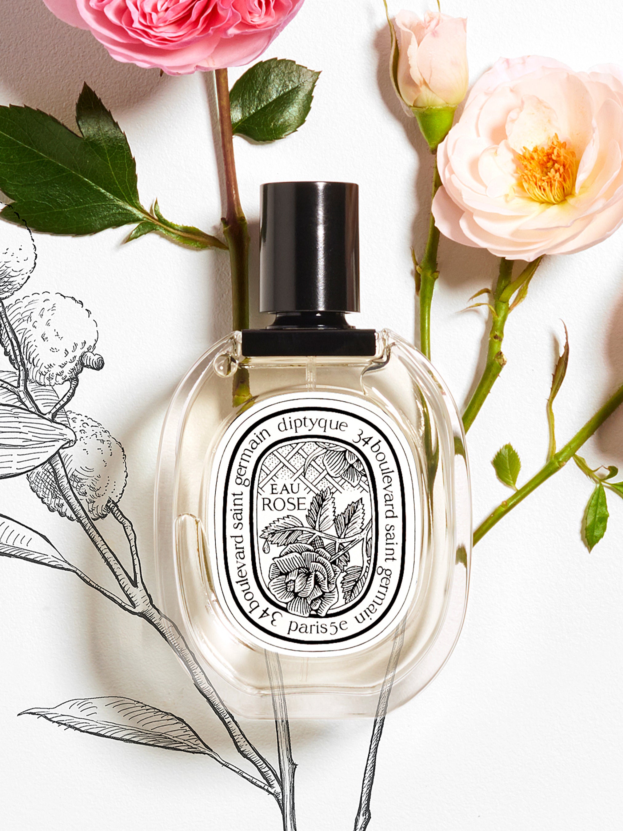 Eau Rose (オーローズ) - オードトワレ – Diptyque Paris