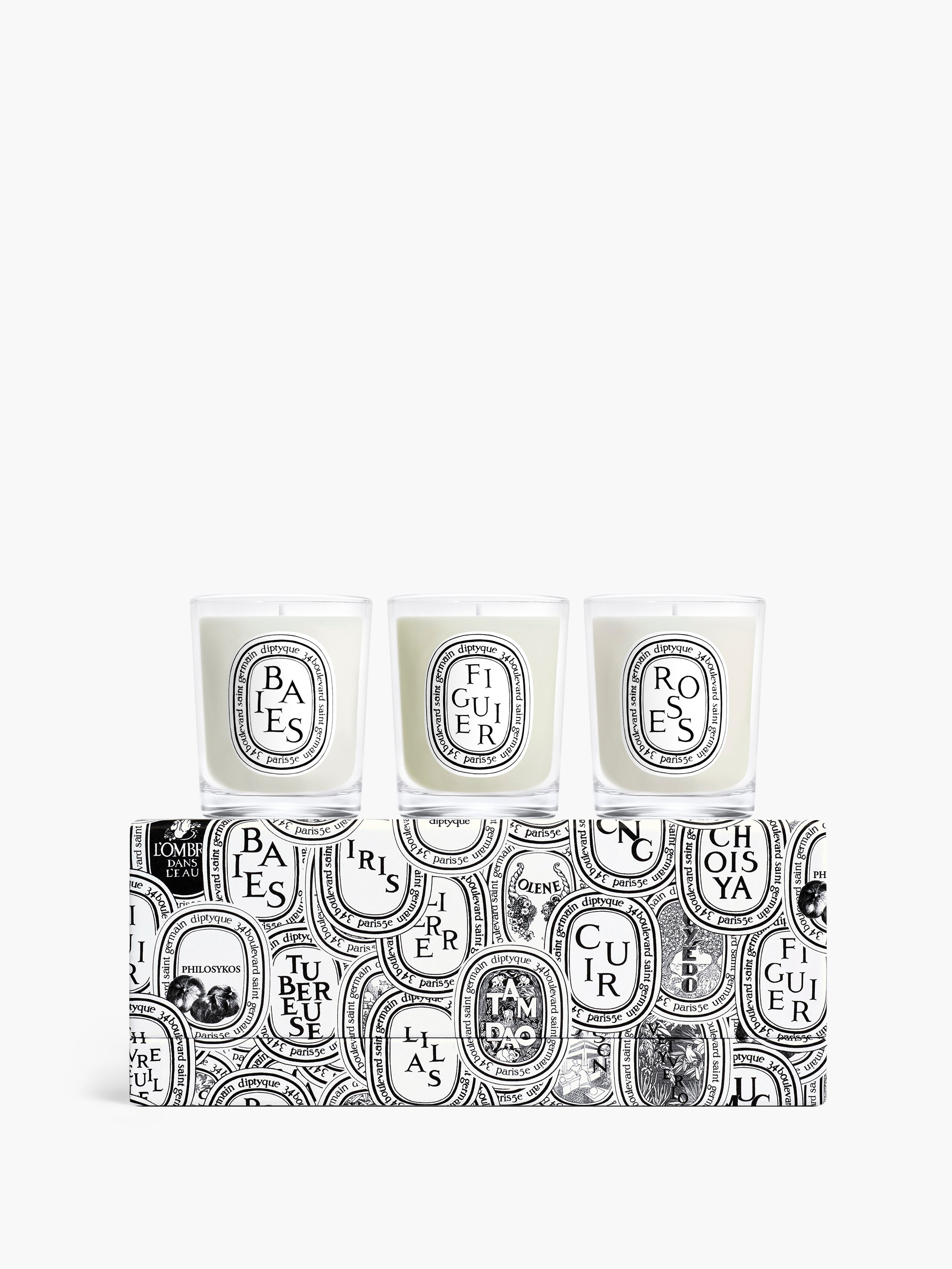 スモールキャンドル コフレ - 3個セット – Diptyque Paris