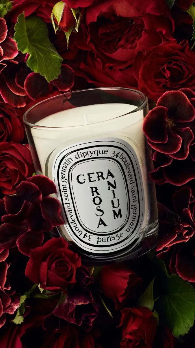 Géranium Rosa (ゼラニウム ローザ) - クラシック キャンドル Géranium Rosa (ゼラニウム ローザ) - クラシック キャンドル