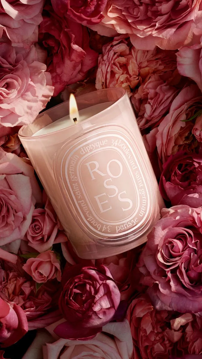 Roses (ローズ) - ミディアム キャンドル – Diptyque Paris Roses (ローズ) - ミディアム キャンドル – Diptyque Paris