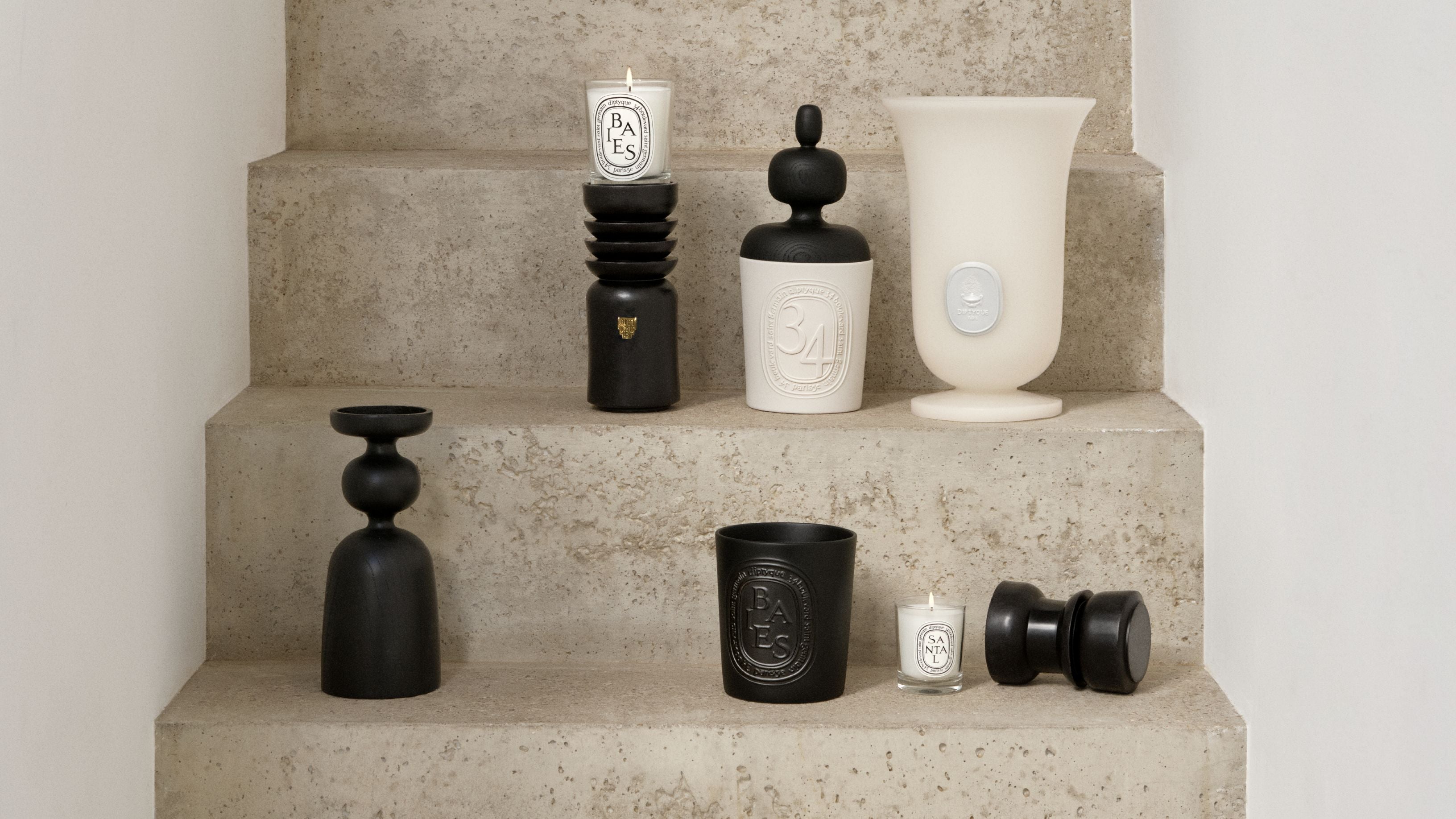フラワーベース ホワイト - ラージ – Diptyque Paris