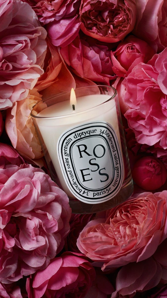 Roses（ローズ） - スモールキャンドル – Diptyque Paris