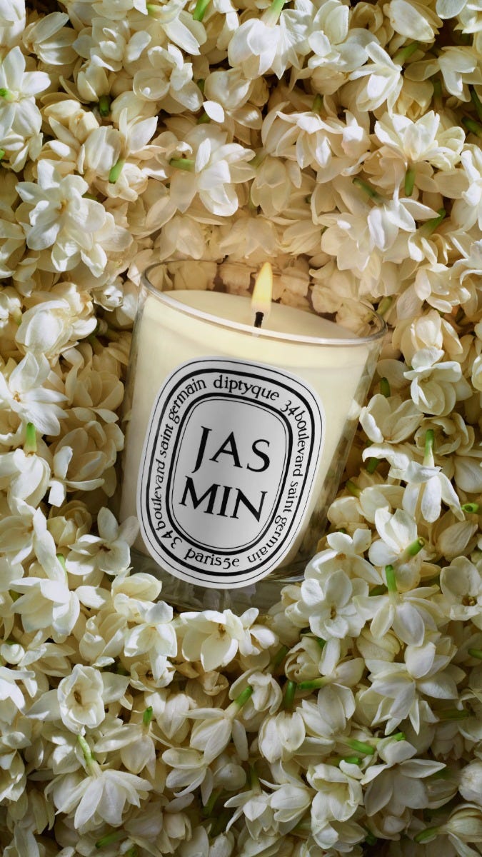 Jasmin（ジャスミン） - スモールキャンドル – Diptyque Paris