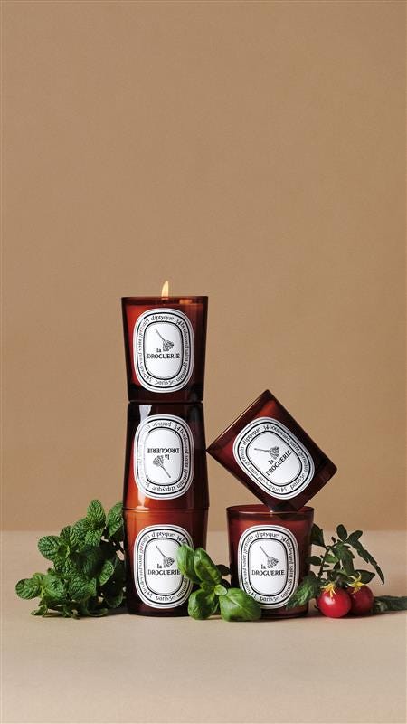 リフレッシュキャンドル バジル - クラシックキャンドル – Diptyque Paris