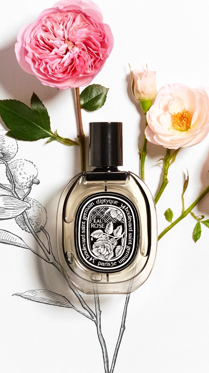 diptyque Eau Rose 50ml ディプティック　オーローズ Eau Rose (オーローズ) - オードパルファン – Diptyque Paris